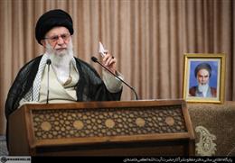 سخنراني تلويزيوني رهبر انقلاب خطاب به ملت ايران/ نيروي قدس بزرگترين عامل مؤثر جلوگيري از ديپلماسي انفعالي در غرب آسيا است